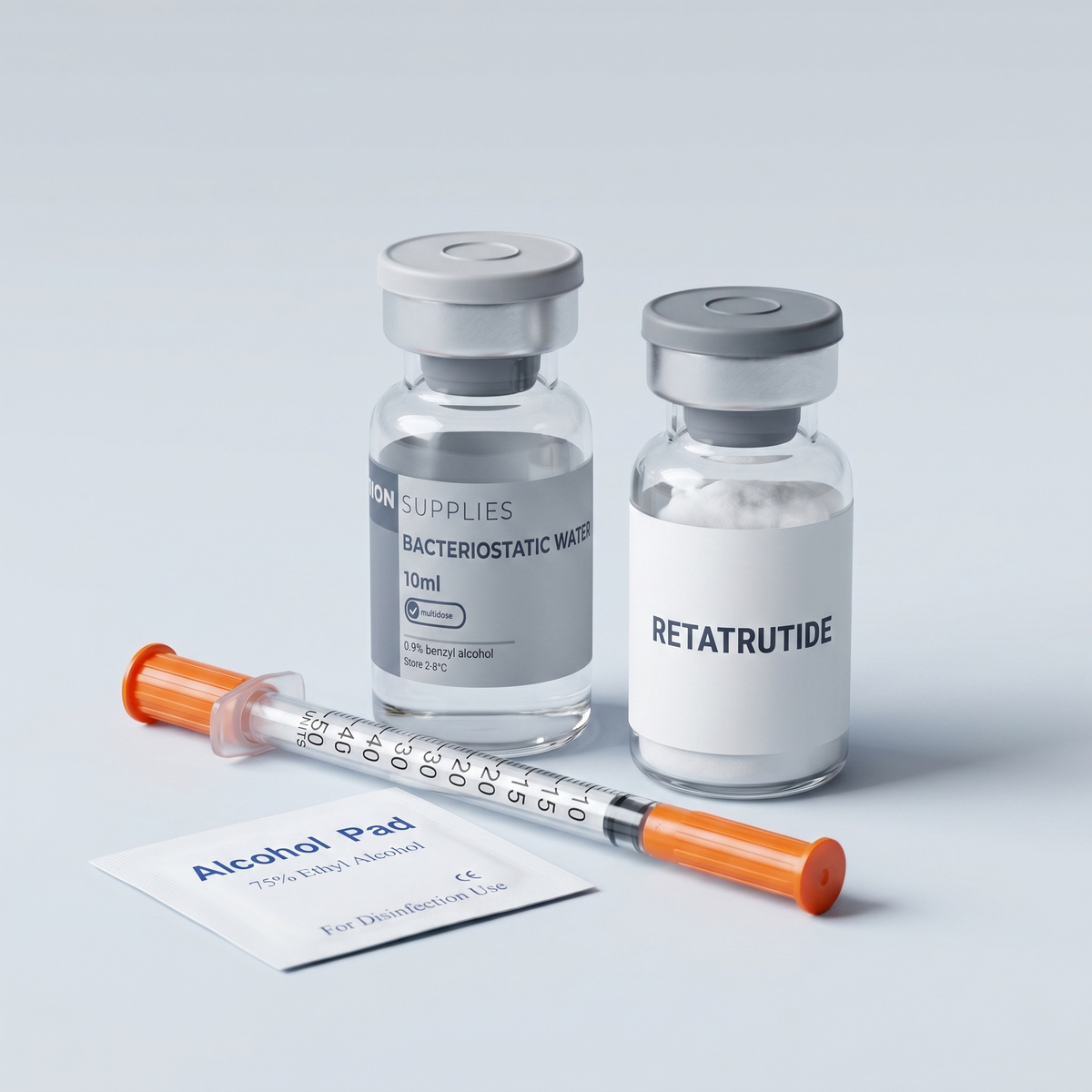 Reta Injection How to Reconstitute Retatrutide with Bacteriostatic Water | Injection ...