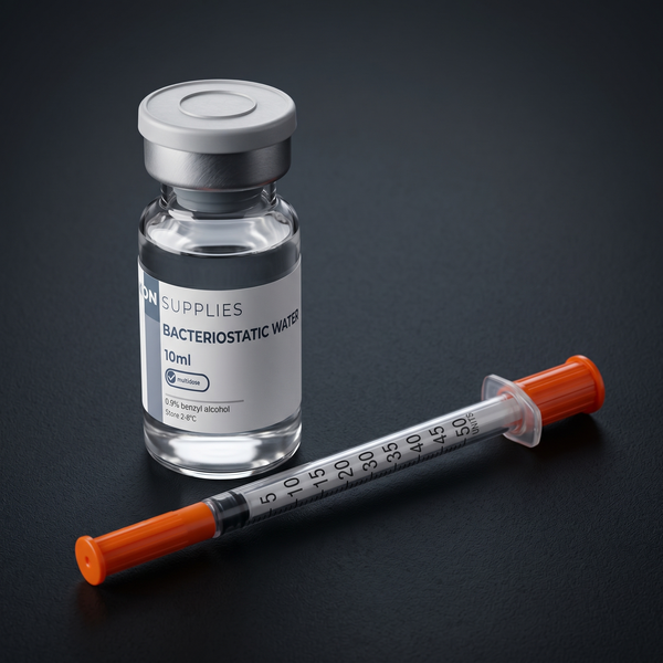 Bacteriostatic vs Sterile vs Saline Water for Peptides