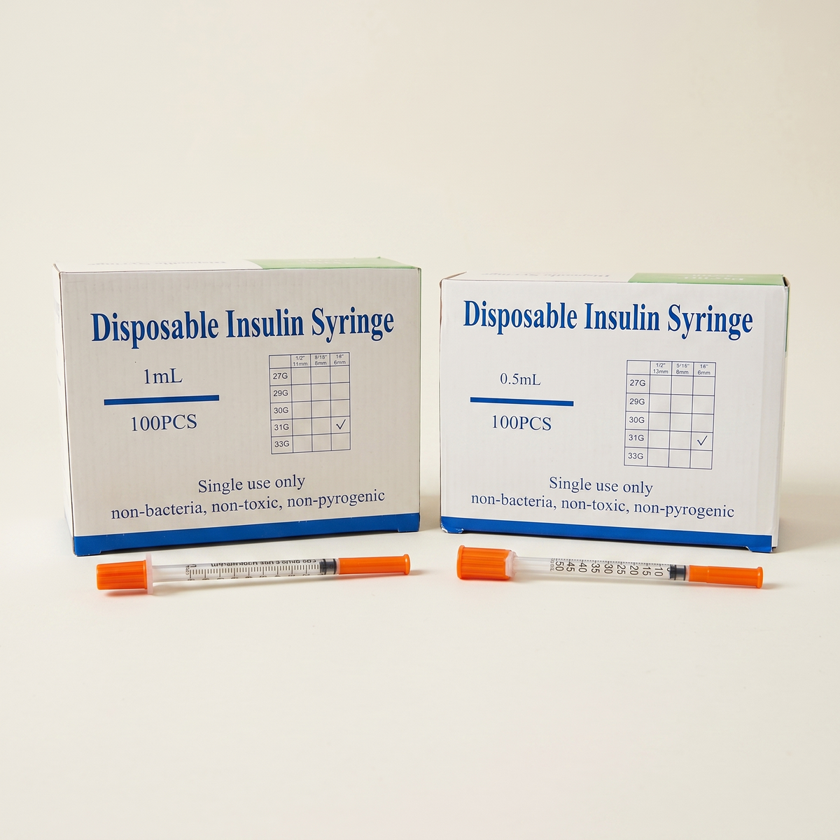 Insulin Syringe Sizes: 0.5 mL vs 1 mL & Unit Marks