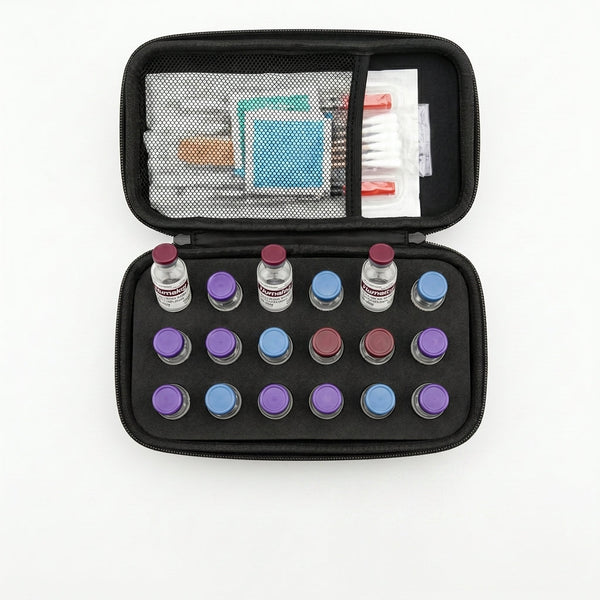 Storing and Travelling with Vials: Fridge, Case and Cooler Bag