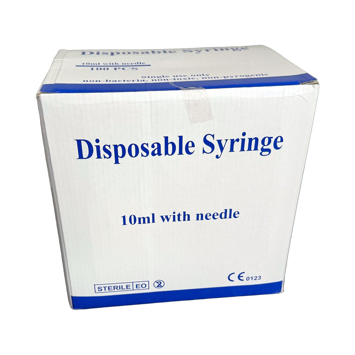 10mL Draw Syringe with 18G Needle - 100 Pack