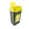 Sharpsafe 7L Dual Protect Pro sharps container, angled view with lid open